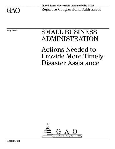 Gao-06-860 Small Business Administration