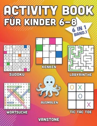 Activity Book für Kinder 6-8