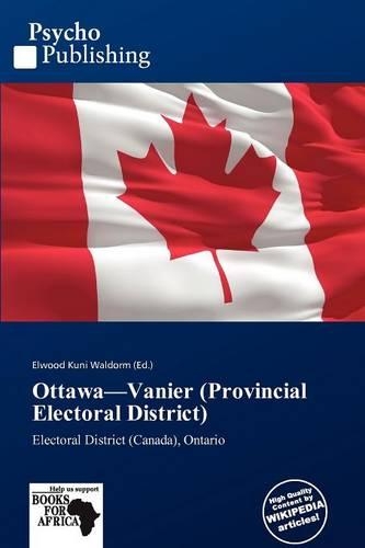 Ottawa-Vanier (Provincial Electoral District)