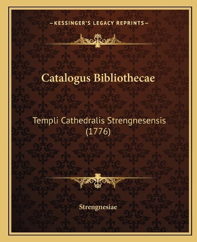 Catalogus Bibliothecae
