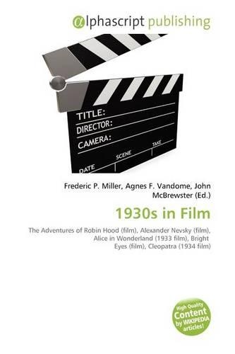 1930s in Film