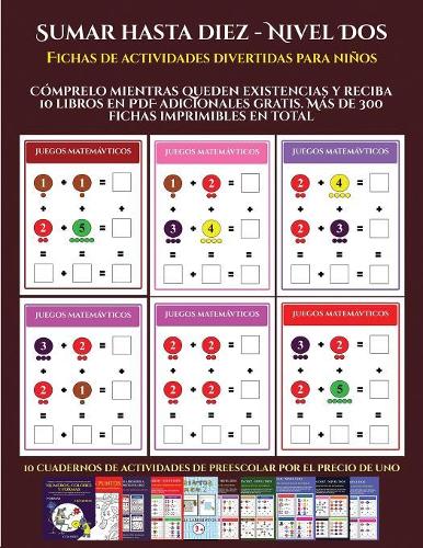 Fichas de actividades divertidas para niños (Sumar hasta diez - Nivel Dos)