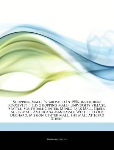 Articles on Shopping Malls Established in 1956, Including