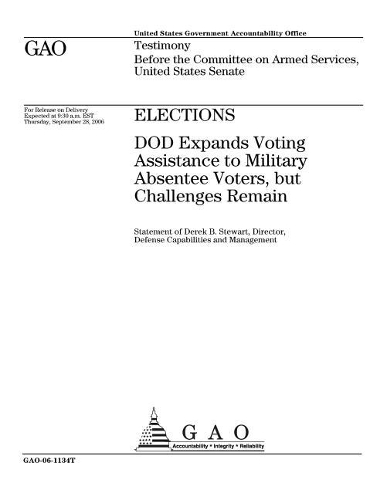 Gao-06-1134t Elections