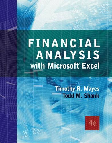 Fin Analysis W/Micrsft Excel