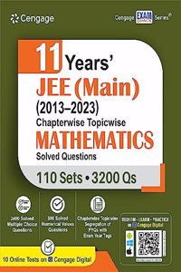 Jee (Main) Mathematics 11 Years' (2013-2023) Chapterwise Topicwise Solved Questions