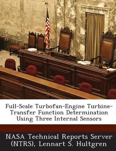 Full-Scale Turbofan-Engine Turbine-Transfer Function Determination Using Three Internal Sensors