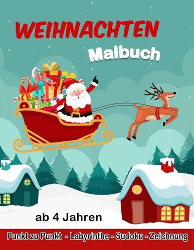 Malbuch Weihnachten ab 4 Jahren