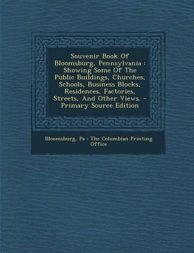 Souvenir Book of Bloomsburg, Pennsylvania