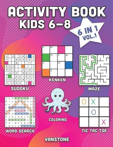 Activity Book Kids 6-8