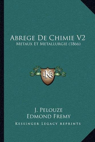 Abrege De Chimie V2