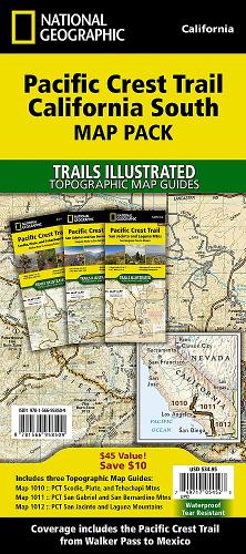 Pacific Crest Trail: California South [map Pack Bundle]