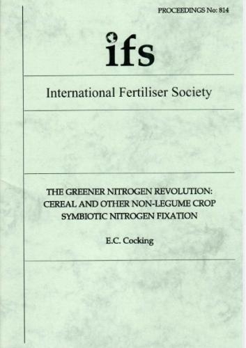 The greener nitrogen revolution: cereal and other non-legume crop symbiotic nitrogen fixation