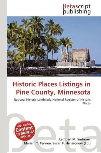 Historic Places Listings in Pine County, Minnesota