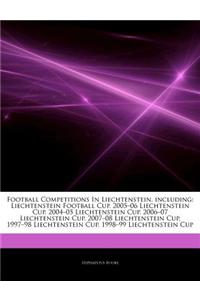 Articles on Football Competitions in Liechtenstein, Including