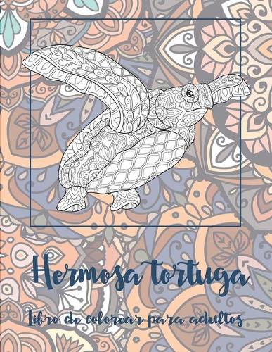 Hermosa tortuga - Libro de colorear para adultos