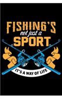 Fishing's Not Just A Sport It's Way Of Life