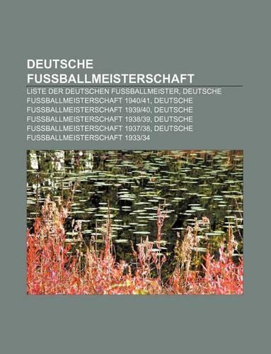 Deutsche Fussballmeisterschaft