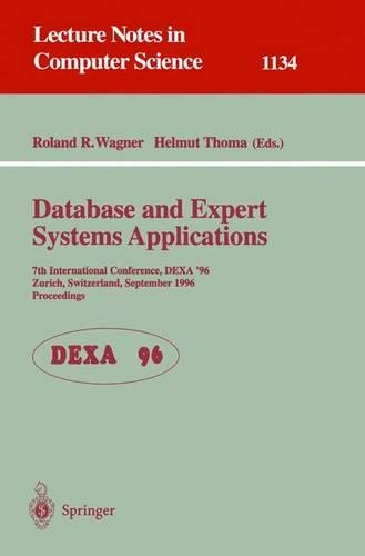 Database and Expert Systems Applications