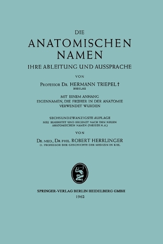 Die Anatomischen Namen