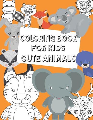 Coloring Book For Kids cute Animals