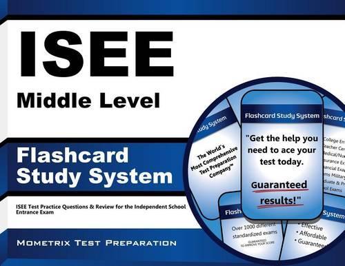 ISEE Middle Level Flashcard Study System