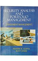 Security Analysis and Portfolio Management