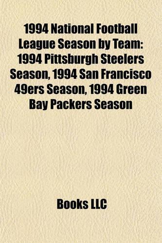 1994 National Football League Season by Team