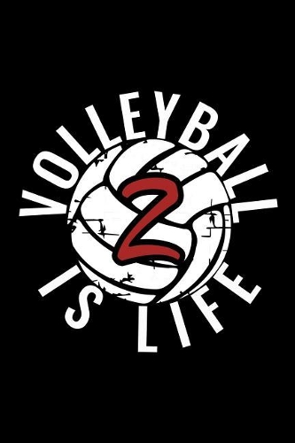 Z Monogram Initial Volleyball Journal