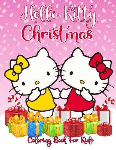 Hello Kitty Christmas Coloring Book For Kids