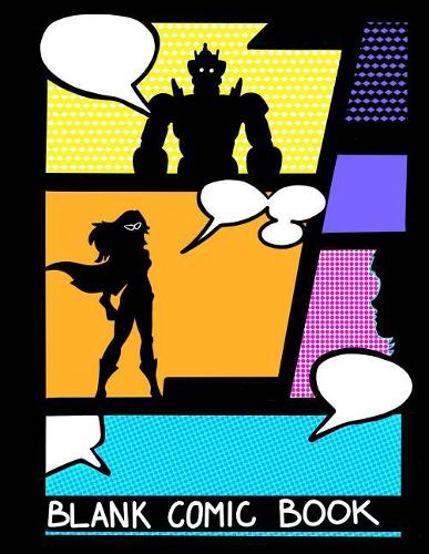 Blank Comic Book;Create Your Own Comic Book;Kids Comic Drawing Book