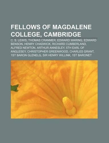 Fellows of Magdalene College, Cambridge