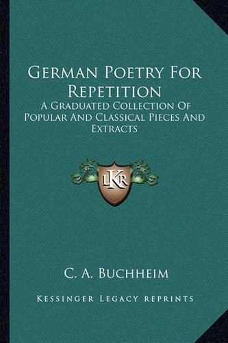 German Poetry for Repetition