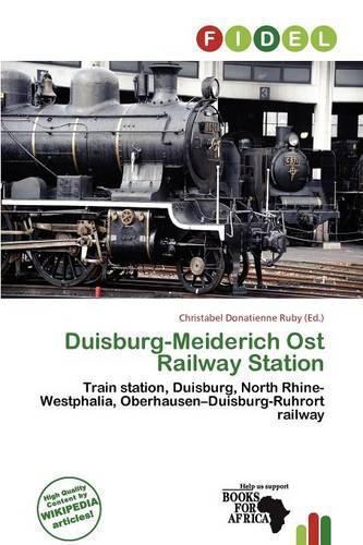 Duisburg-Meiderich Ost Railway Station