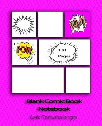 Blank Comic Book Notebook