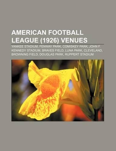 American Football League (1926) Venues
