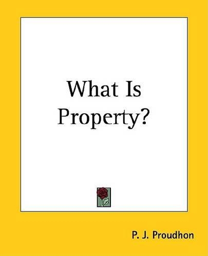 What Is Property?
