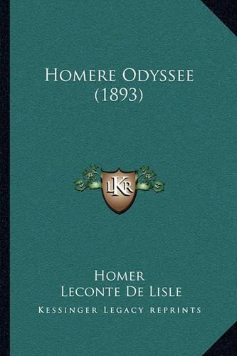 Homere Odyssee (1893)