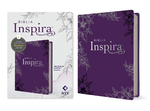 Biblia Inspira Ntv Con Filament (Tapa Dura de Sentipiel, Lavanda)