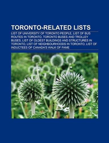 Toronto-Related Lists