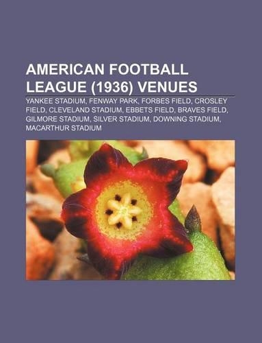 American Football League (1936) Venues