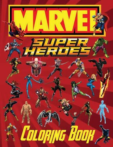 Marvel Super Heroes Coloring Book