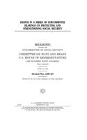 Eighth in a series of subcommittee hearings on protecting and strengthening Social Security