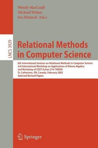 Relational Methods in Computer Science