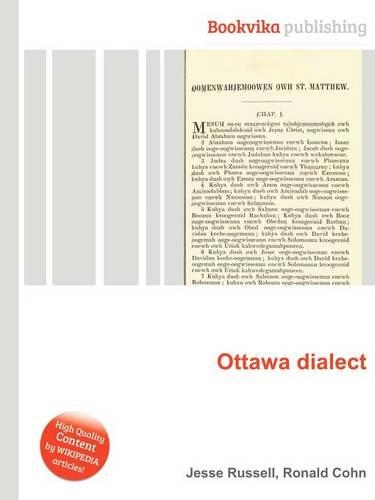 Ottawa Dialect