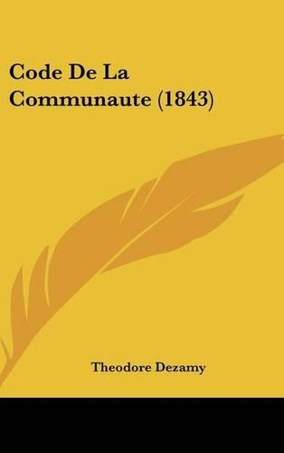 Code de la Communaute (1843)