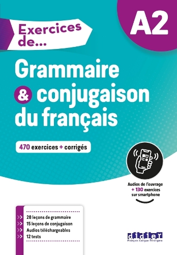 Exercices de... Grammaire et conjugaison A2 + didierfle.app