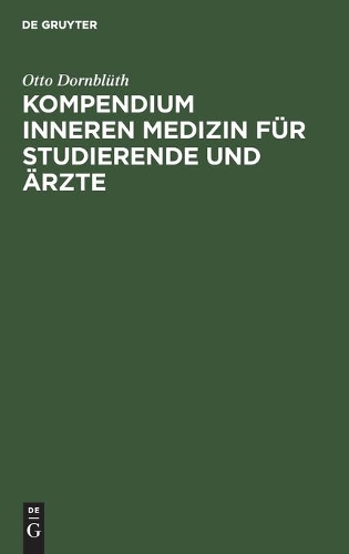 Kompendium Inneren Medizin Für Studierende Und Ärzte