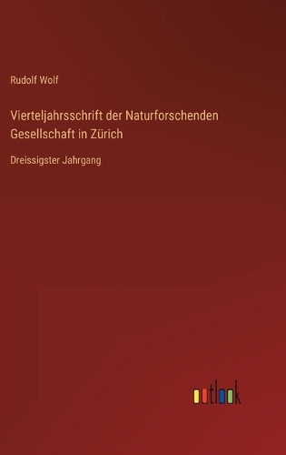 Vierteljahrsschrift der Naturforschenden Gesellschaft in Zürich