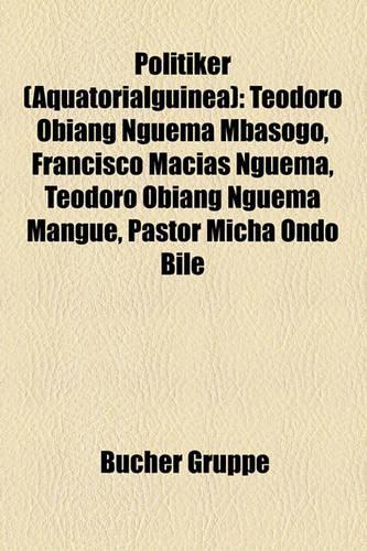 Politiker (Quatorialguinea)